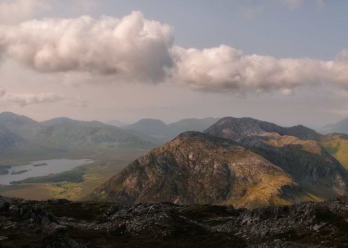 Scenic mountains