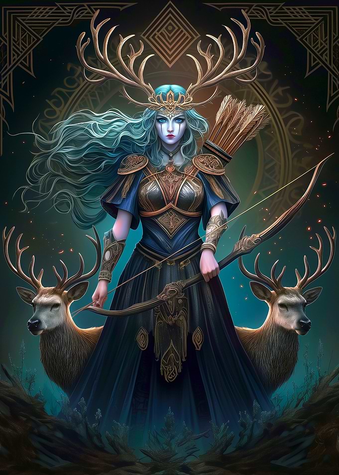 Majestic Huntress