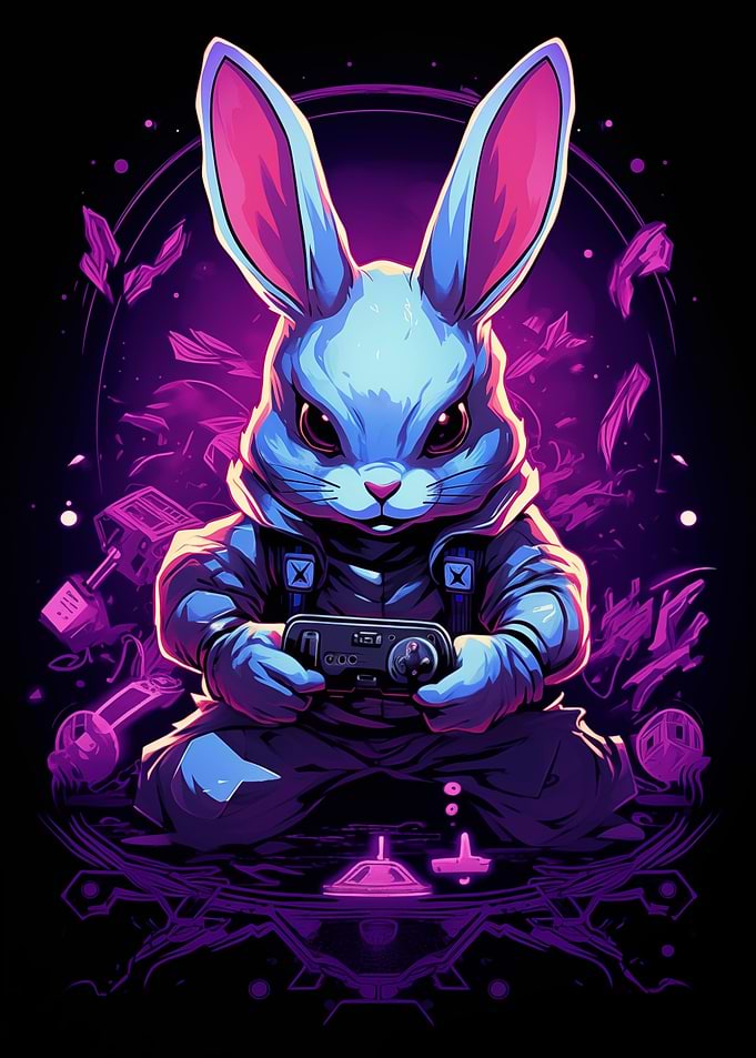 Neon Bunny Gaming