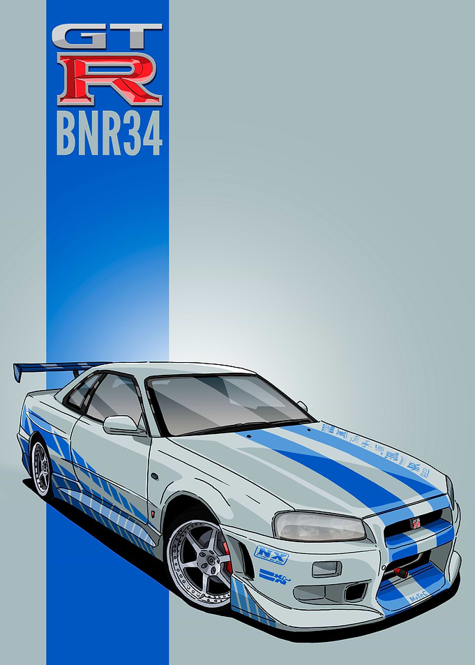 Nissan Skyline GTR R34
