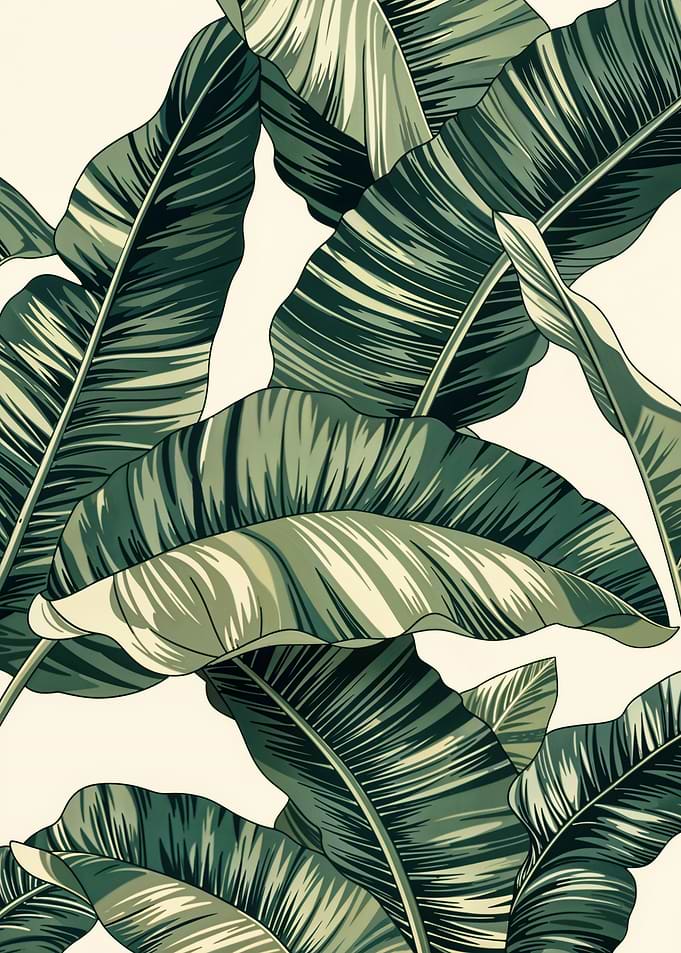 Banana leaves Aesthetic