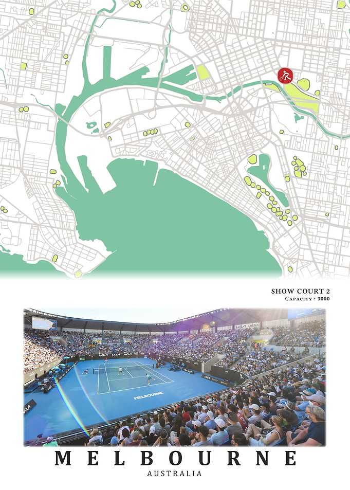 Show Court 2 3000 Melbour