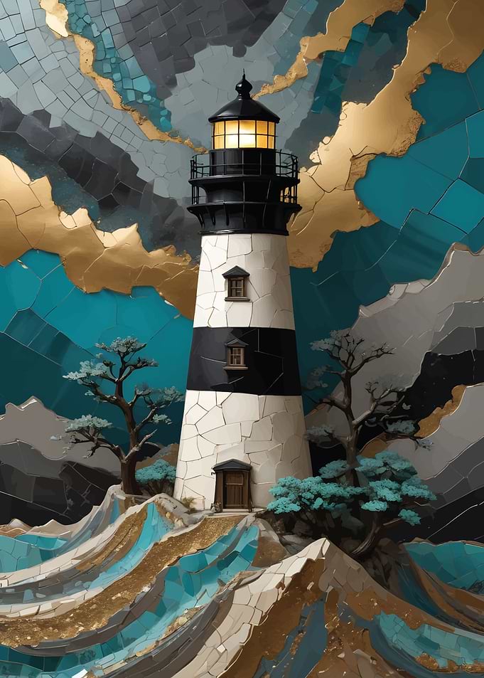 lighthouse Abstract