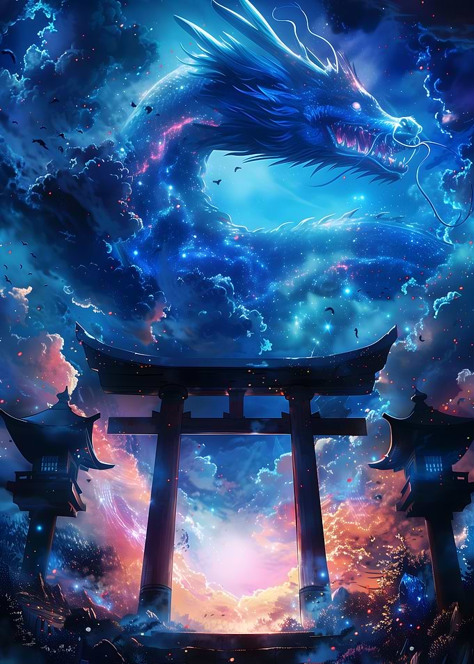 Mythic Torii Gate Dragon