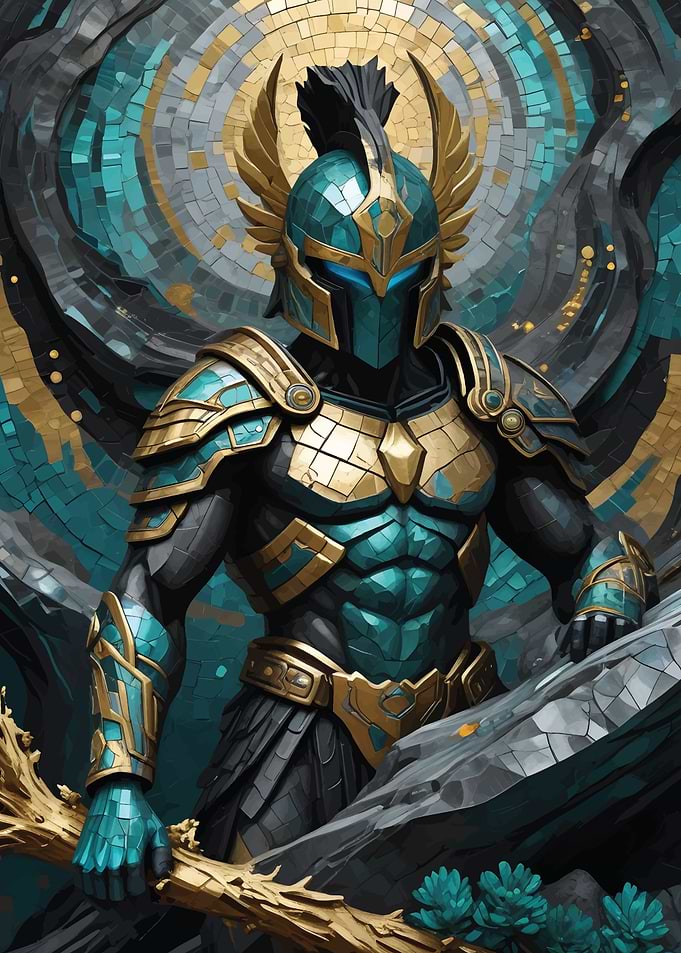 Kintsugi Paladin Warrior