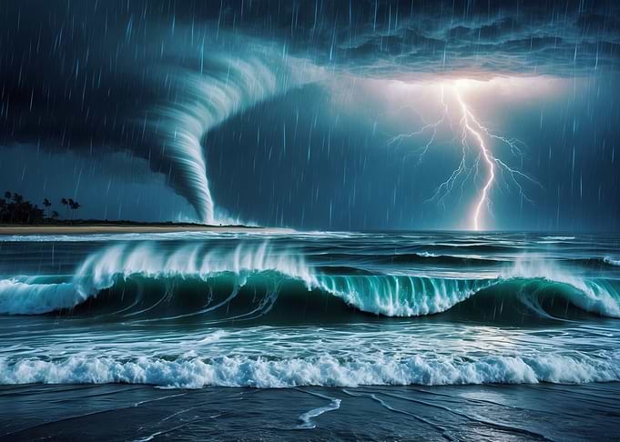 Tropical Tornado Lightning