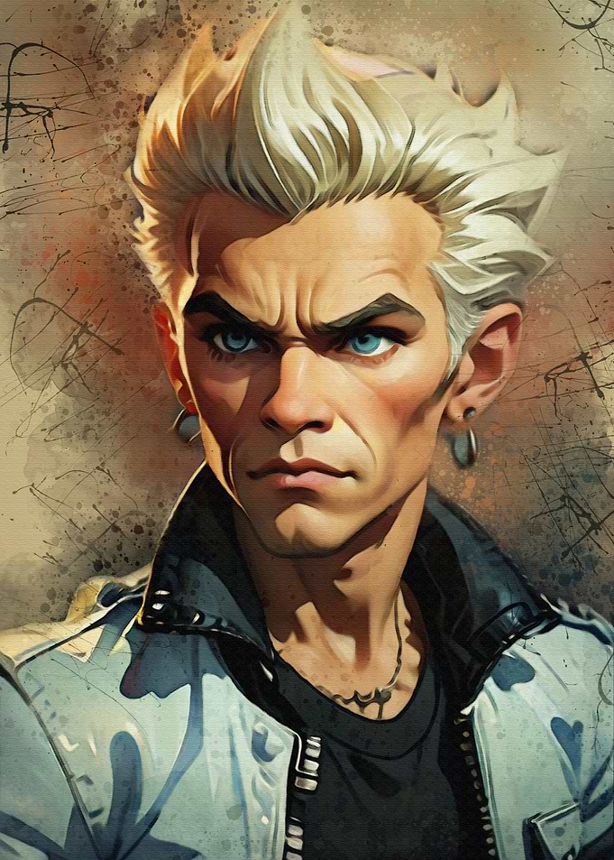 musician cartoon artwork