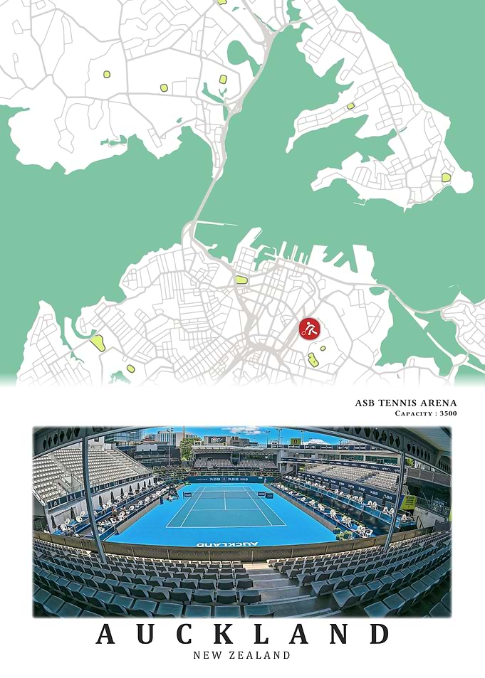 Asb Tennis Arena 3500 Auck