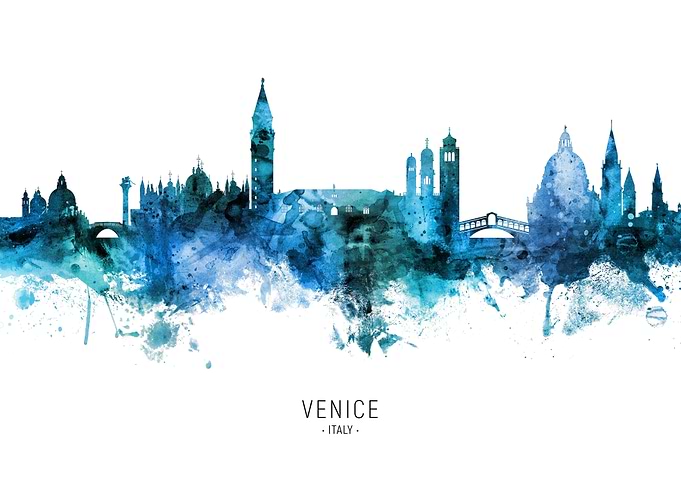 Venice Skyline Italy