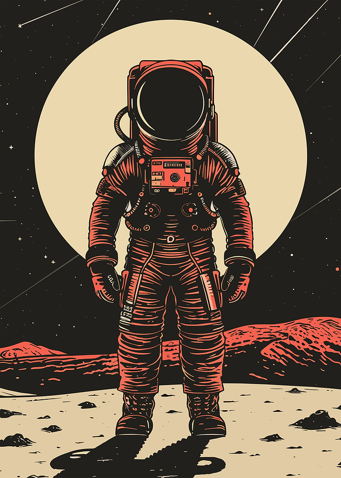 Astronaut Minimalist