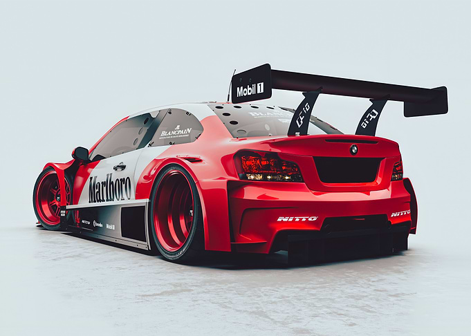 BMW 1M COUPE MODIFIED