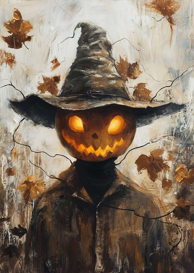 Pumpkin in Hat and Jacket
