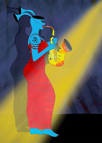 Sexy Saxophone Serenade