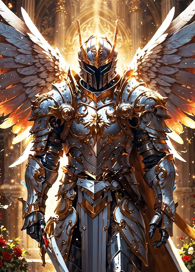 Armored Guardian with Wing