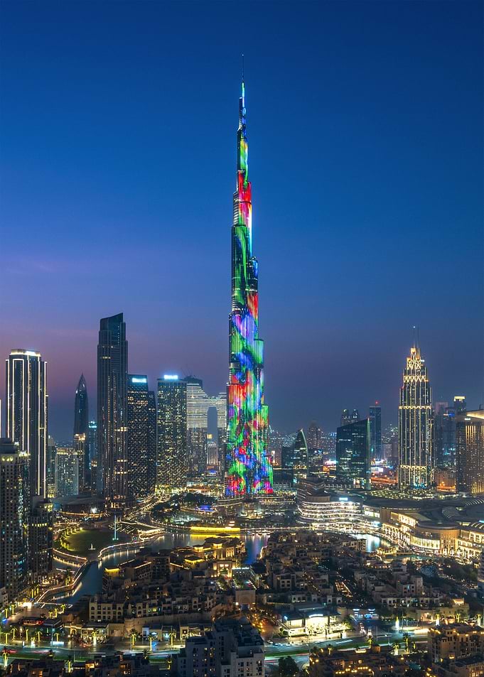 An Amazing Dubai Sunset