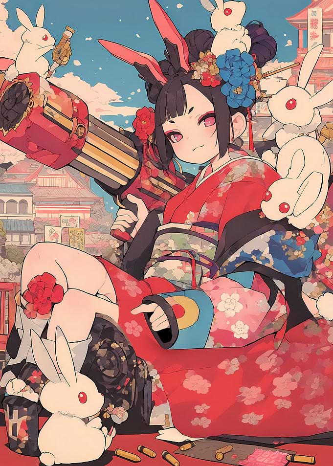 Bunny Blaster Geisha