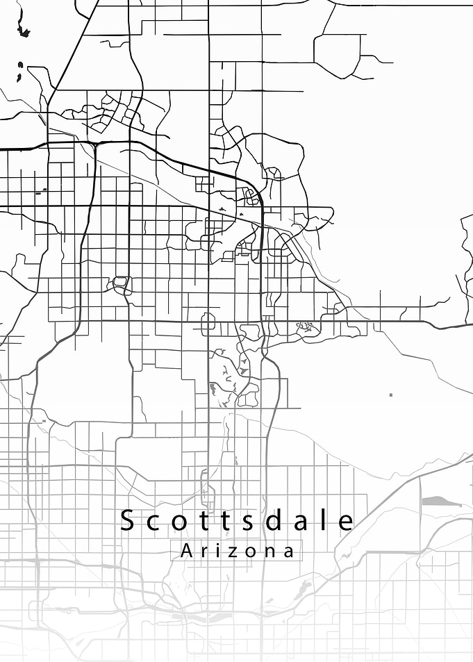 Scottsdale Arizona Map