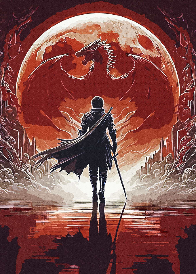 Moon Dragon