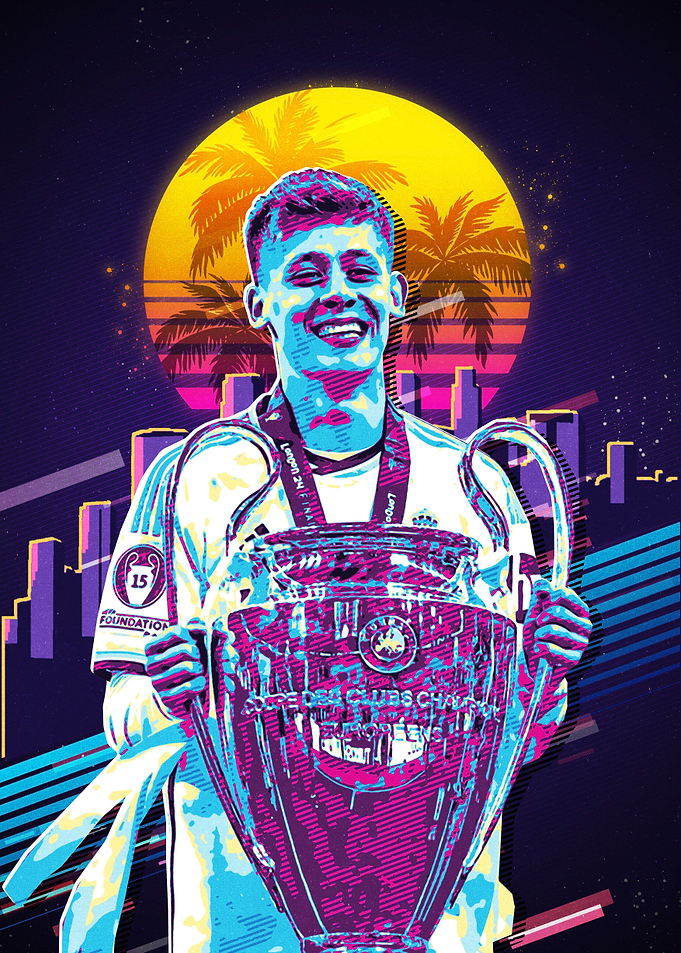 Arda Guler Retro 80s