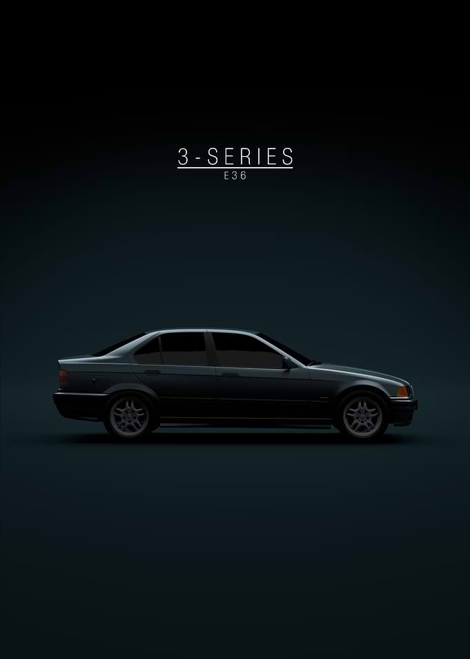 BMW 3 Series E36 sedan