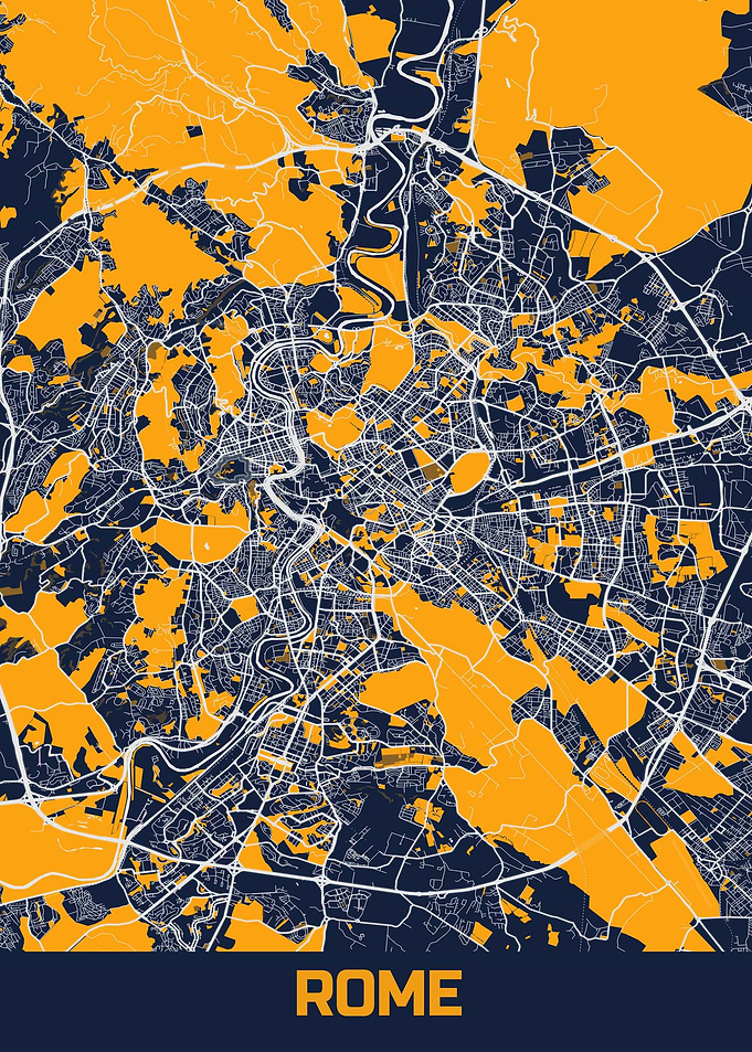 Map of Rome