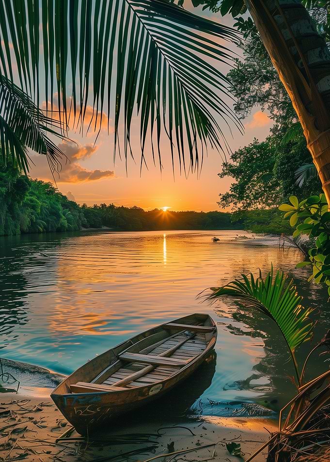 Tropical Fishing Boat
