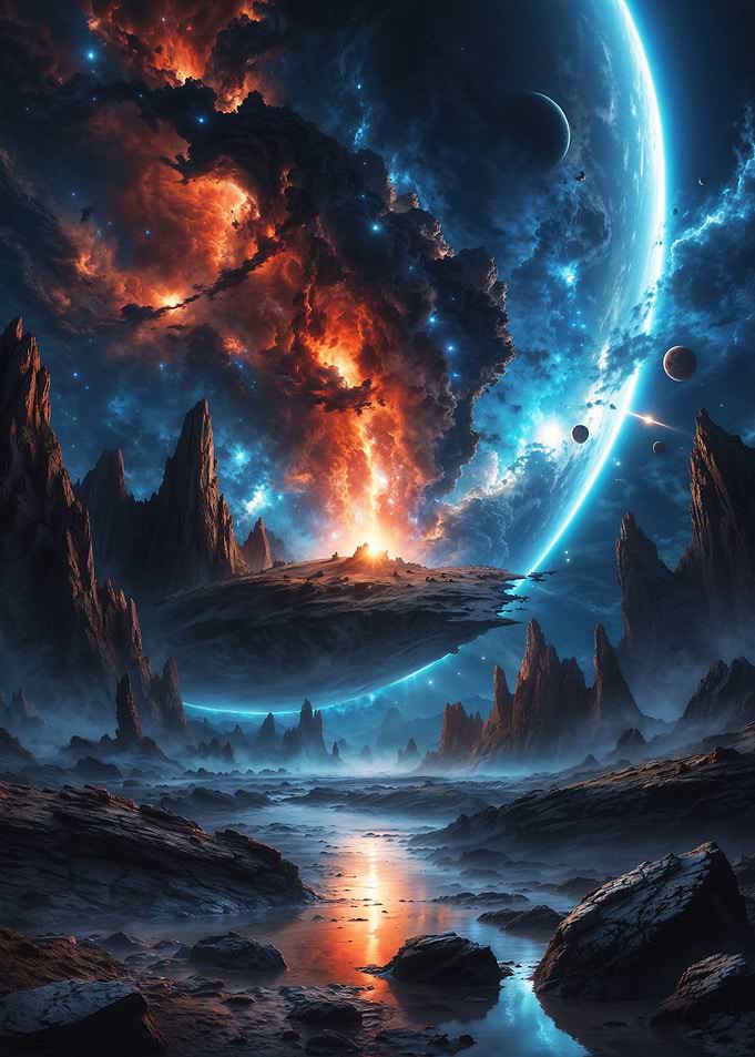 The Collision of Two World