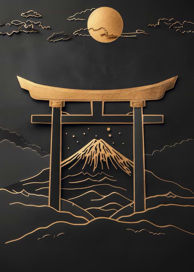 Gold Tori Gate