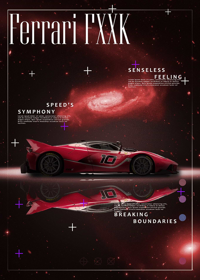 Ferrari FXXK Racing Car