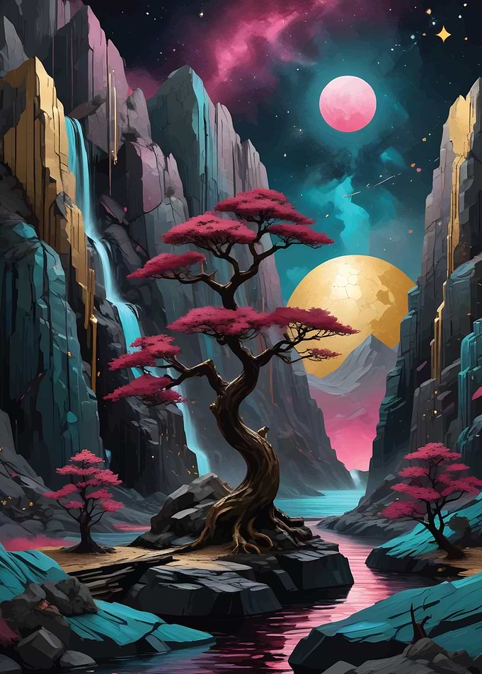 Fantasy Mountain japanese