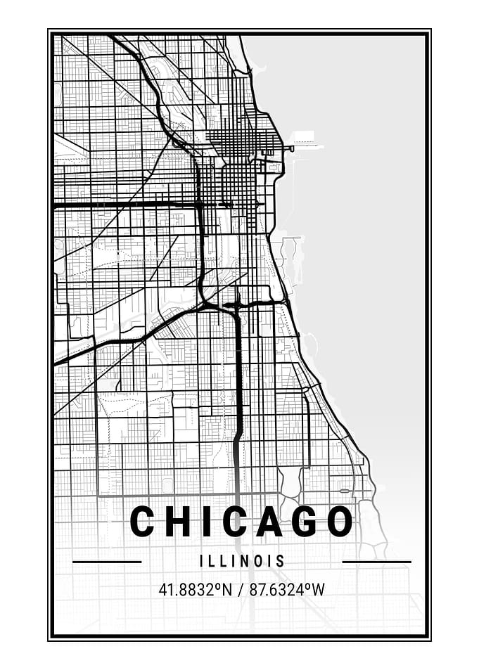 Map of Chicago