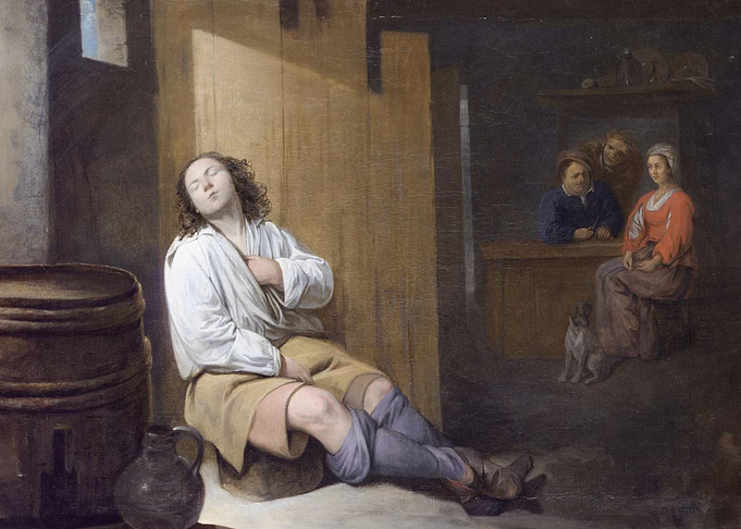 A tavern interior