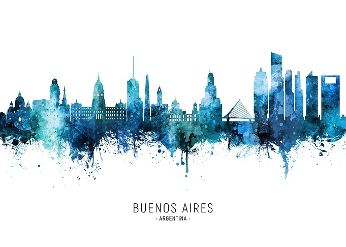 Buenos Aires Skyline