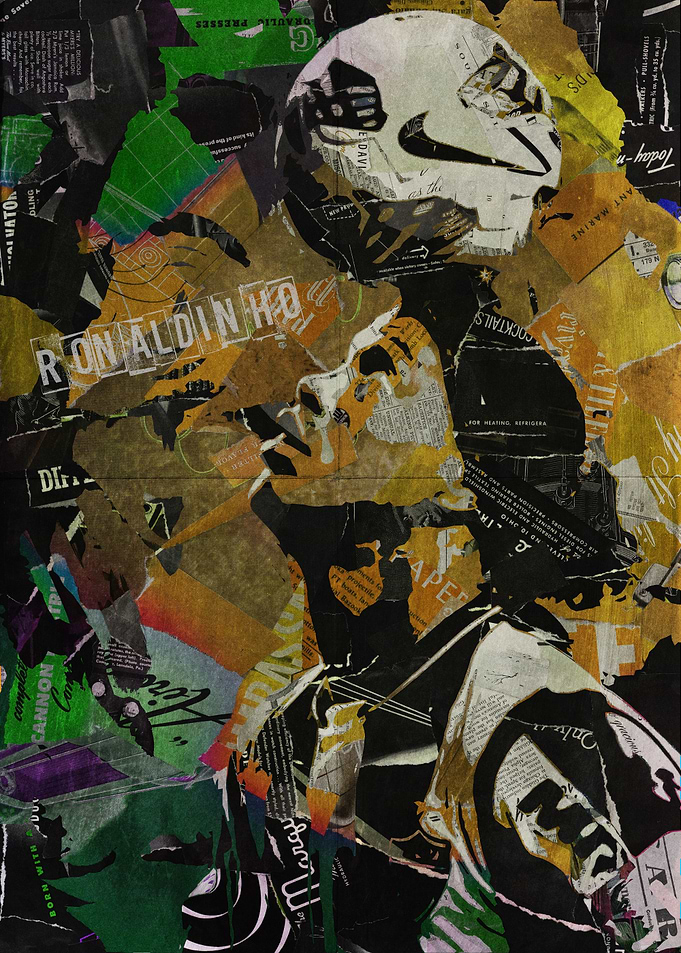 Collage Ronaldinho