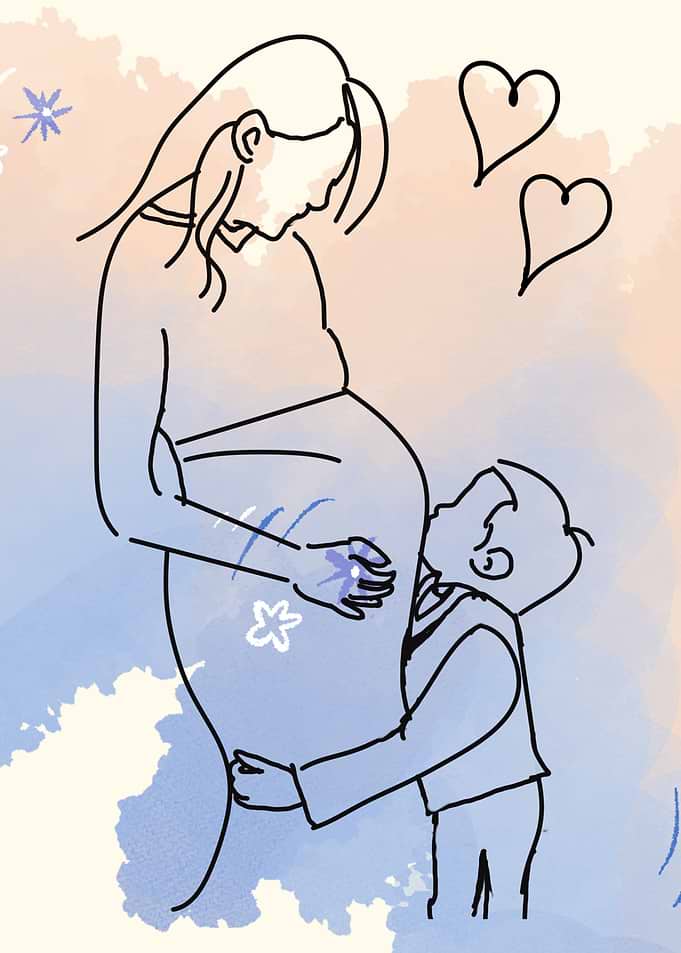 Mom and Little Son