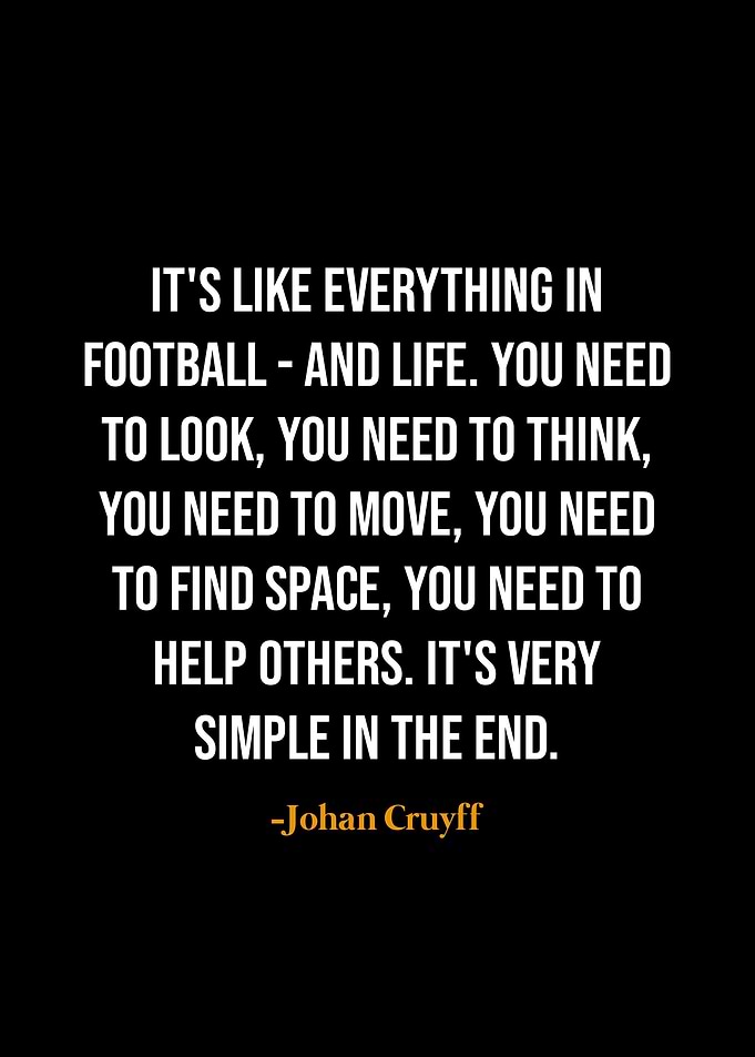 Johan Cruyff quotes