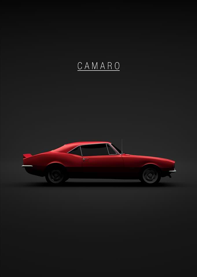 Chevrolet Camaro 1967 Red