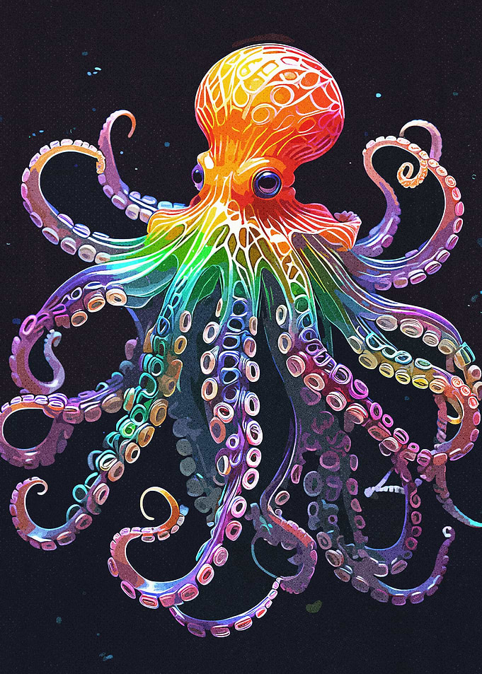 Colorful Octopus