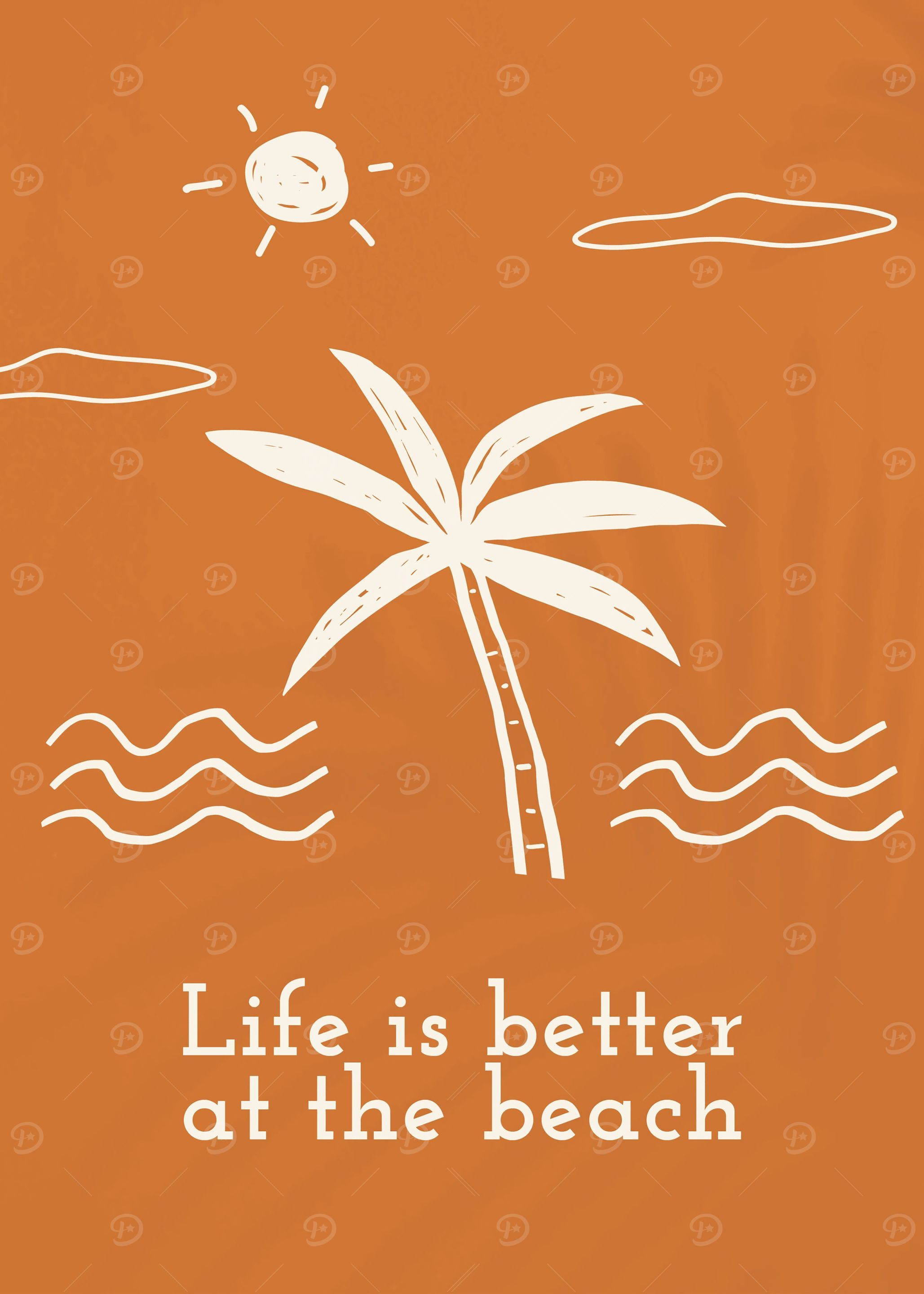 The joy of beach life