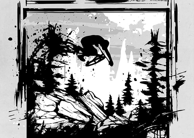 Forest MTB Rider