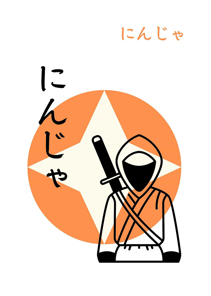 Ninja Assassin Orange
