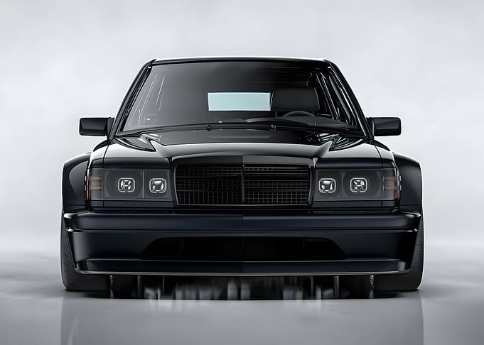 HWA Evo Mercedes 190E Frnt