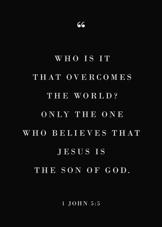 1 John 5 v 5