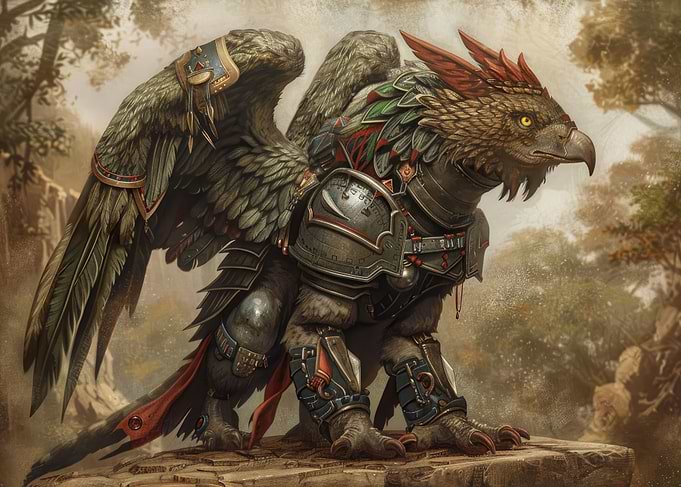 Armoured Guardian Gryphon