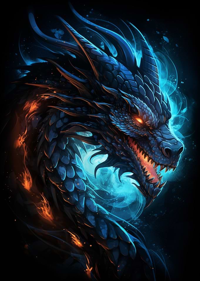 Fire And Ice Dragon