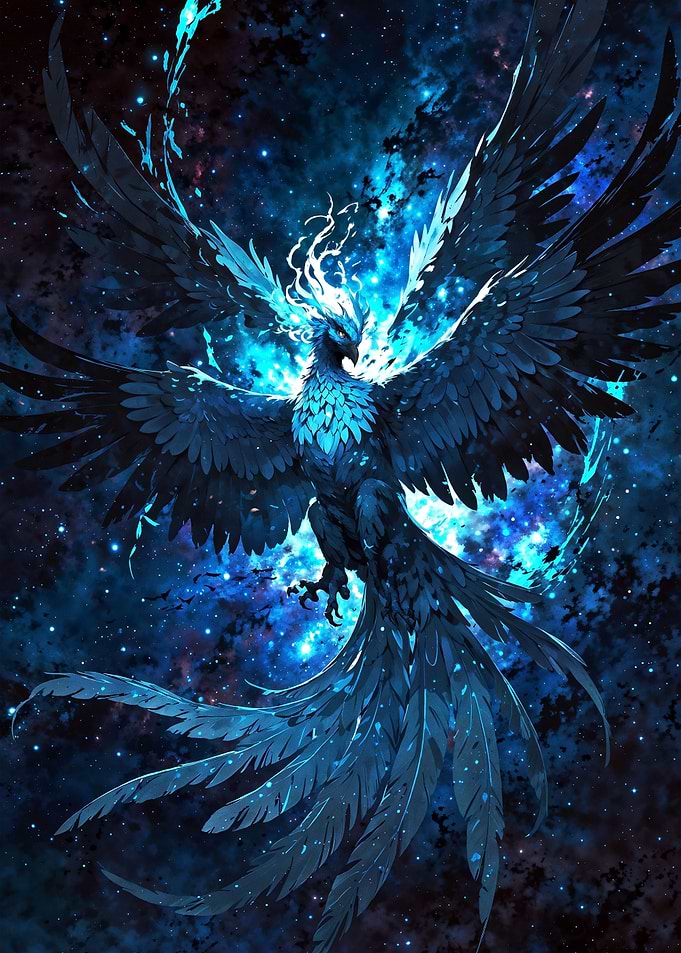 Enigmatic Bird Soars