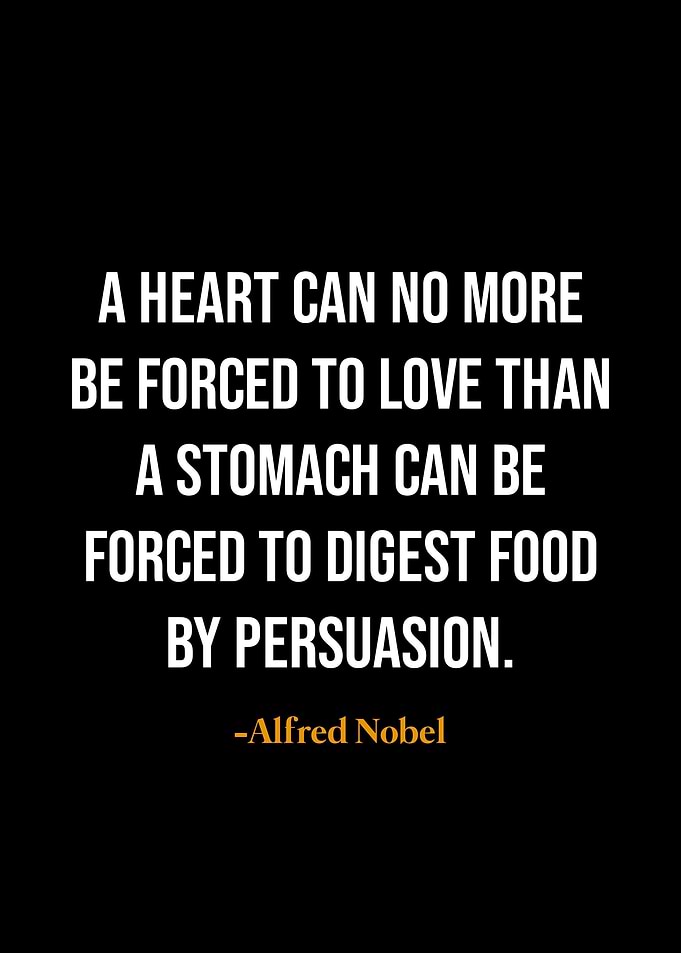 Alfred Nobel quotes