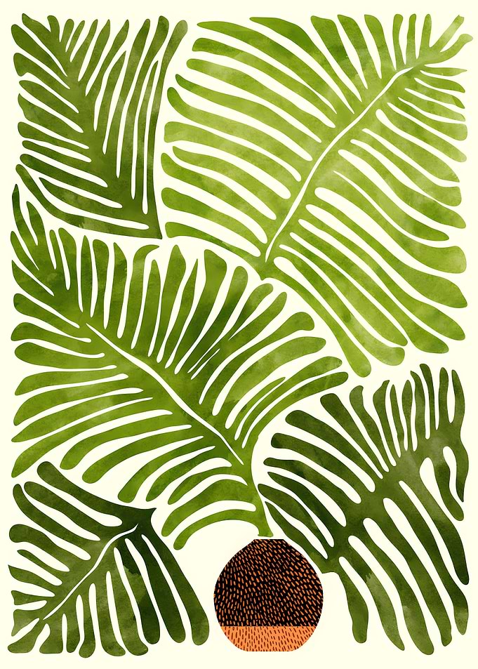 Green Summer Fern