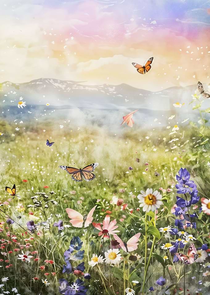 Butterflies and Blooms
