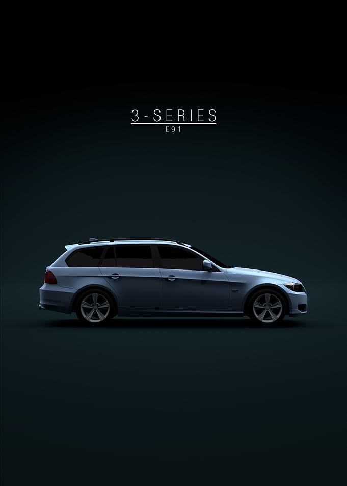 3Series E91 Estate Blue